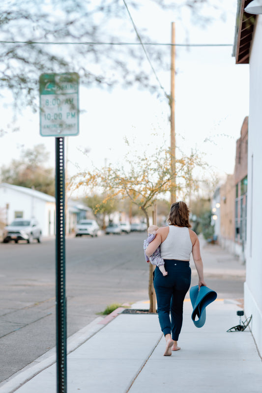 Workout with Mom Walk Collective at Harley's Coffee, October 24th